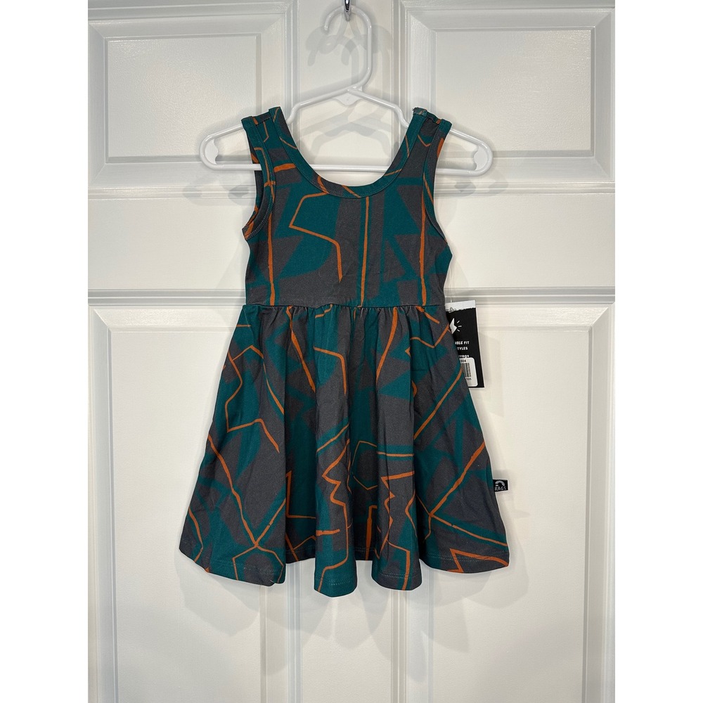 Rags Kids Size 2T Graphic Print Sleeveless Dress Geometric